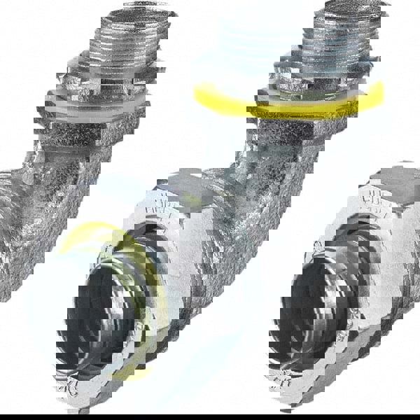 Conduit Connector: For Liquid-Tight, Malleable Iron & Steel, 1-1/4